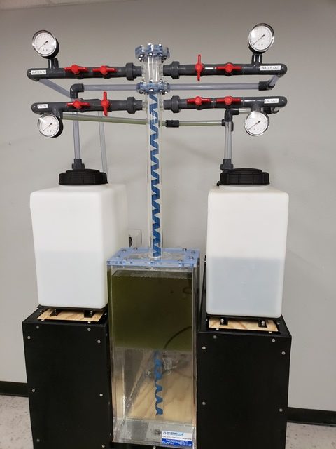 Bayport Technical - Acrylic Storage Well Working Demonstrator - 142-ASWD