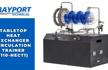 Bayport PRODUCT Mini-Blog Graphic - Tabletop Heat Exchanger Circulation Trainer (110-HECT1)