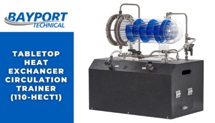 Bayport PRODUCT Mini-Blog Graphic - Tabletop Heat Exchanger Circulation Trainer (110-HECT1)